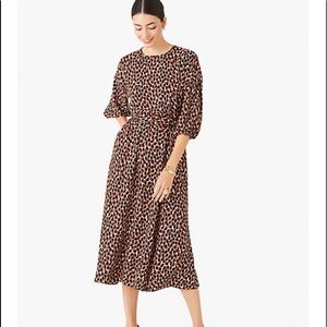 Kate Spade New York Leopard Midi Dress!